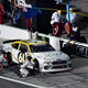 Kaz Grala during a pit stop at Daytona.